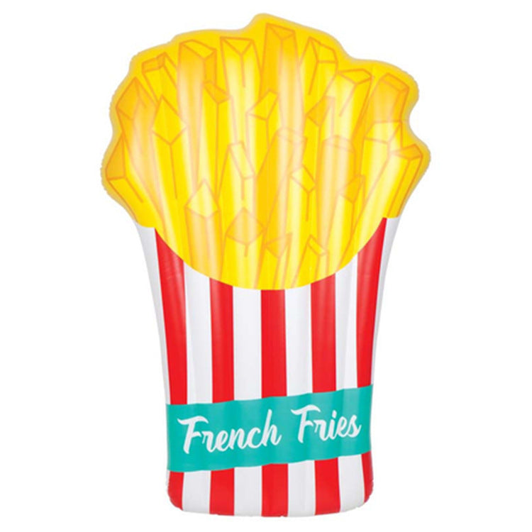 Unisex Oppustbar Lounge i Pommes Frites Design Skanto