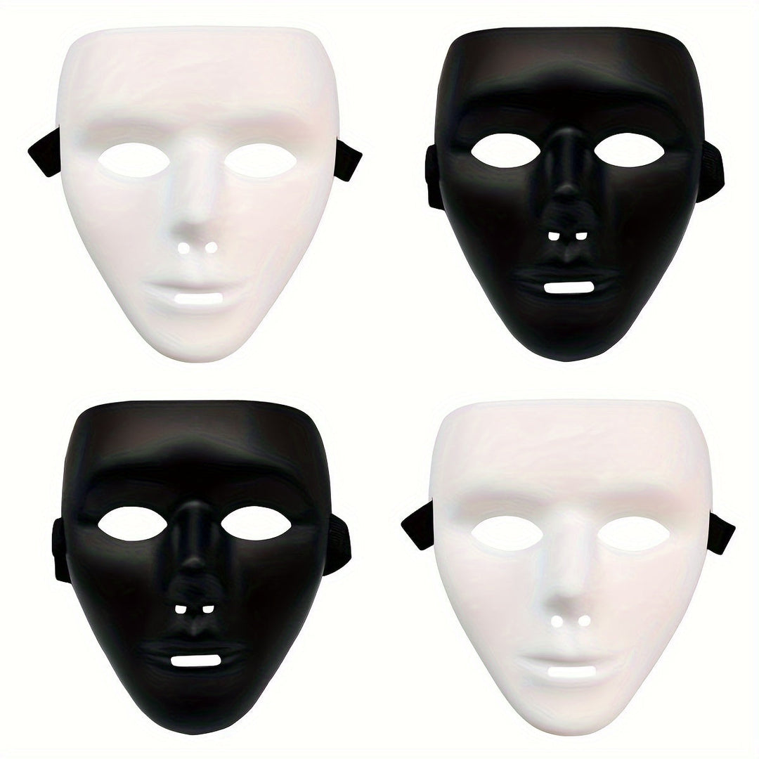 Skanto | Herres Full Face Plast Halloween Maske | Anonymous Cosplay