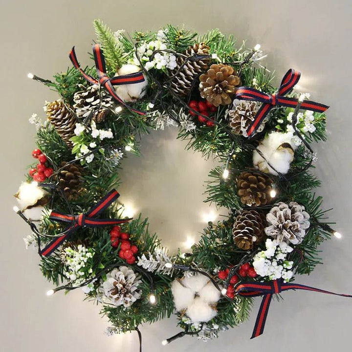 Skanto | 30cm 40cm Julekrans Ornamenter Julekrans