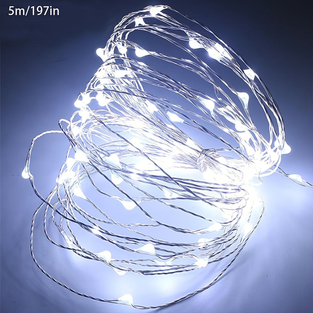 Skanto | Fairy String Lights Batteridrevet Varm Hvit