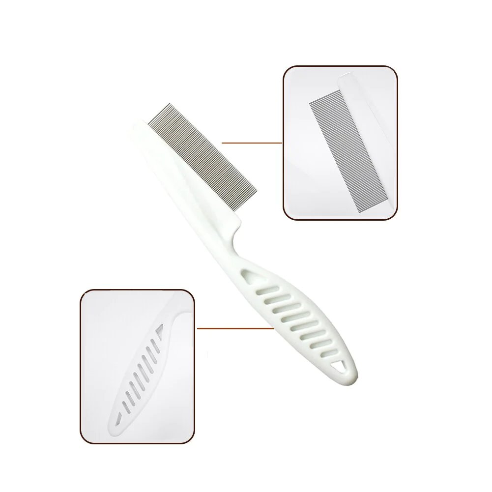 Skanto | Multifunksjonell Pet Hair Comb Flått- og Tåre Flekkfjerning