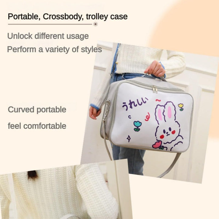 Skanto | Kawaii Tote Bag med stor kapasitet