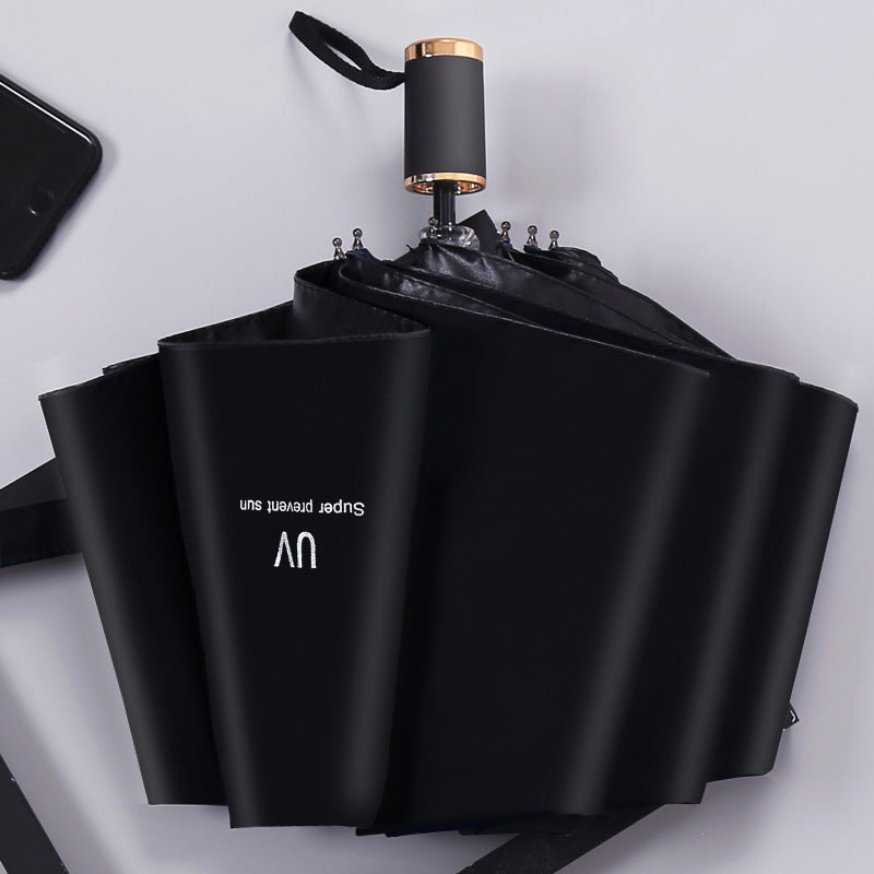 Damen UV-Schutz Falt-Regenschirm mit Automatikfunktion Skanto