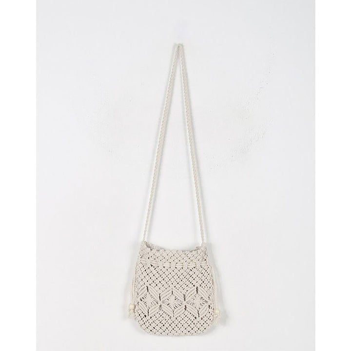 Hand-knotted Eco-friendly Shoulder Bag Skanto