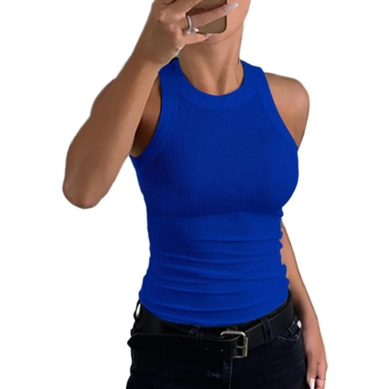 Skanto | Kvinne Ribbet Racerback Tank