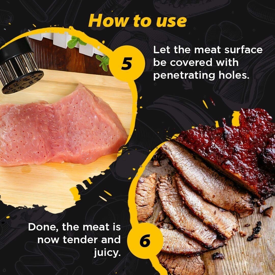 Skanto | 🥩Multi-funksjonell rustfritt stål hurtigtrykk kjøttmørner