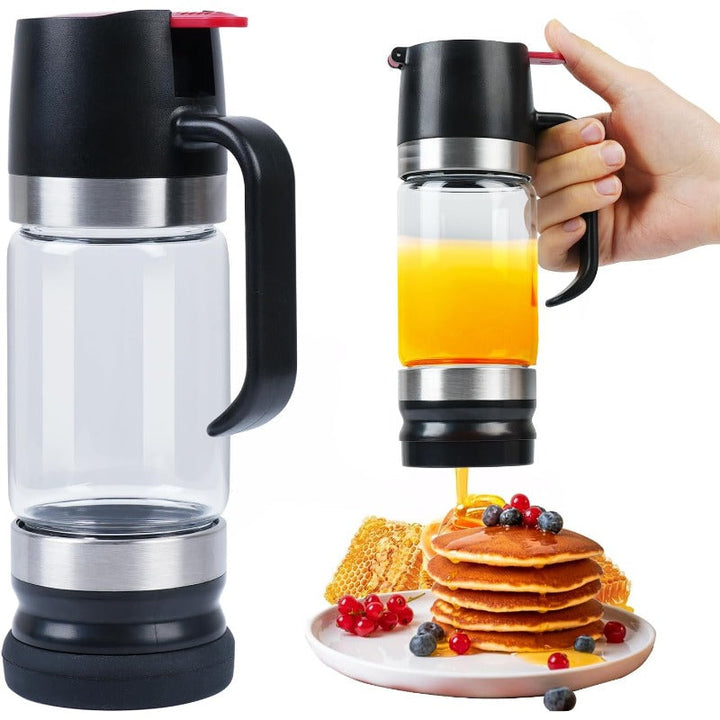 No-Drip Glass Honey Dispenser Skanto