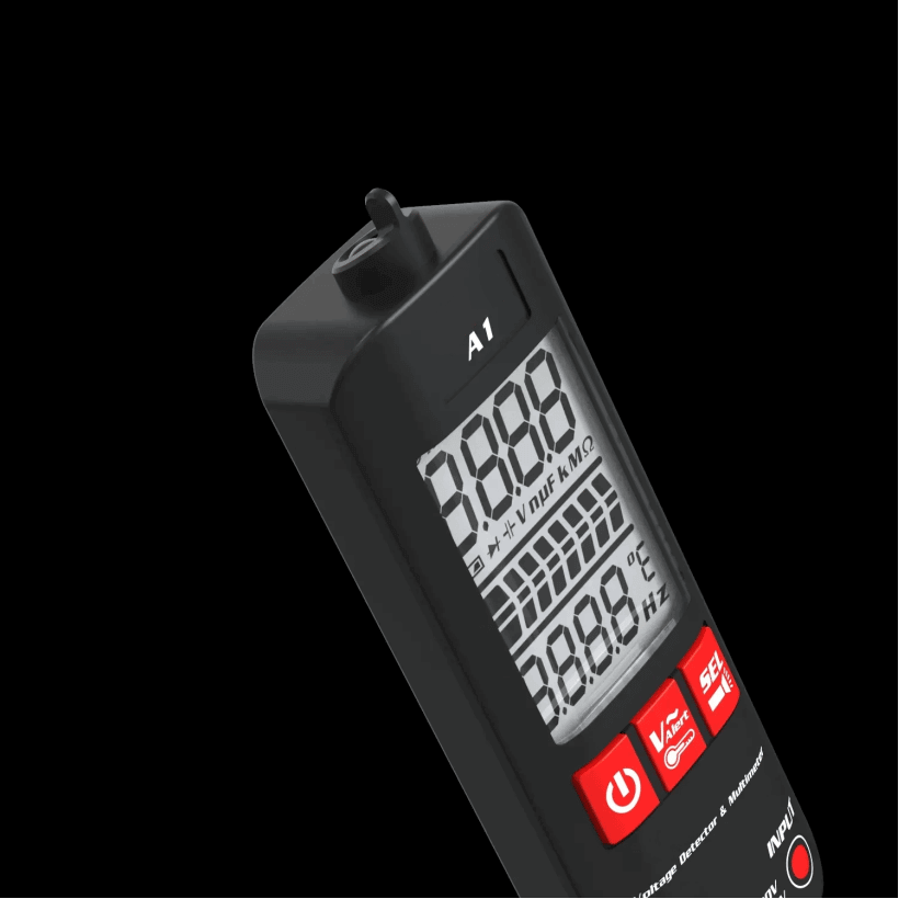 Skanto | A1 Fullautomatisk Anti-Brenne Intelligent Digitalt Multimeter