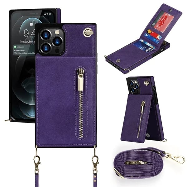 Skanto Lommebok iPhone-deksel – Kredittkortholder for iPhone
