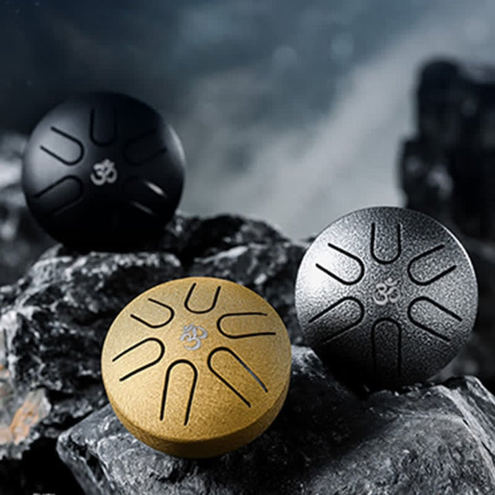 Skanto | Buddha Stones Mini Stål Tunge Tromme