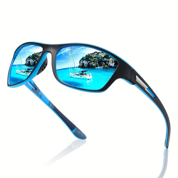 Sport solbriller for menn – Polariserte med UV400 beskyttelse – VisionX Pro | Skanto