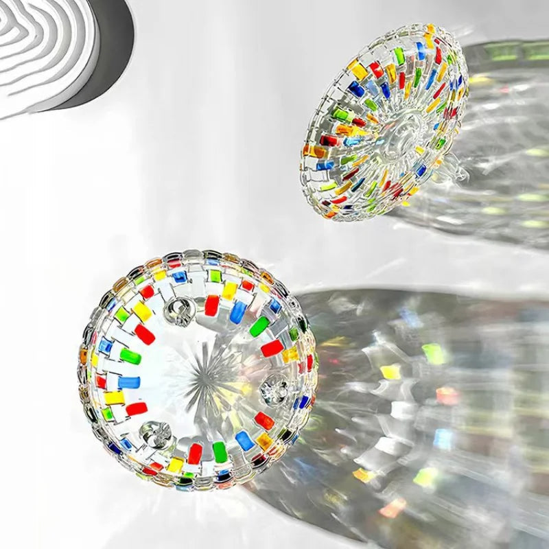 Norvo | Glasskrukke for godteri – fargerike mønstre som tilfører sjarm til ethvert rom