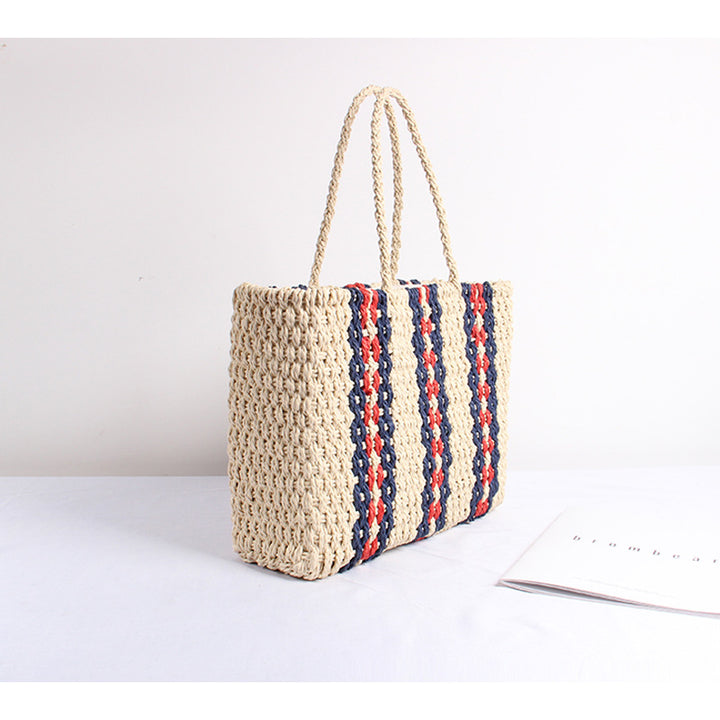 Spacious woven tote bag Skanto