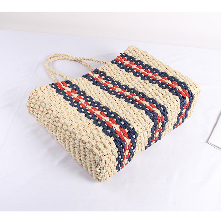 Spacious woven tote bag Skanto