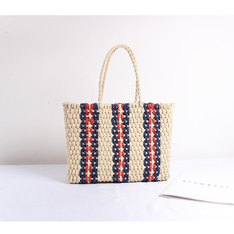 Spacious woven tote bag Skanto