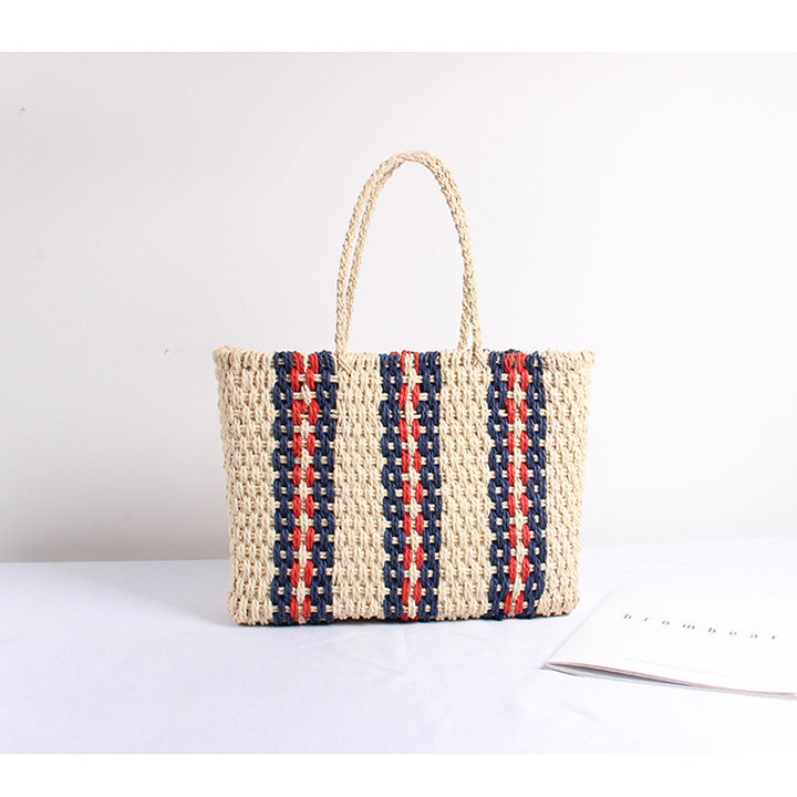 Spacious woven tote bag Skanto