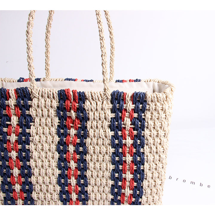 Spacious woven tote bag Skanto