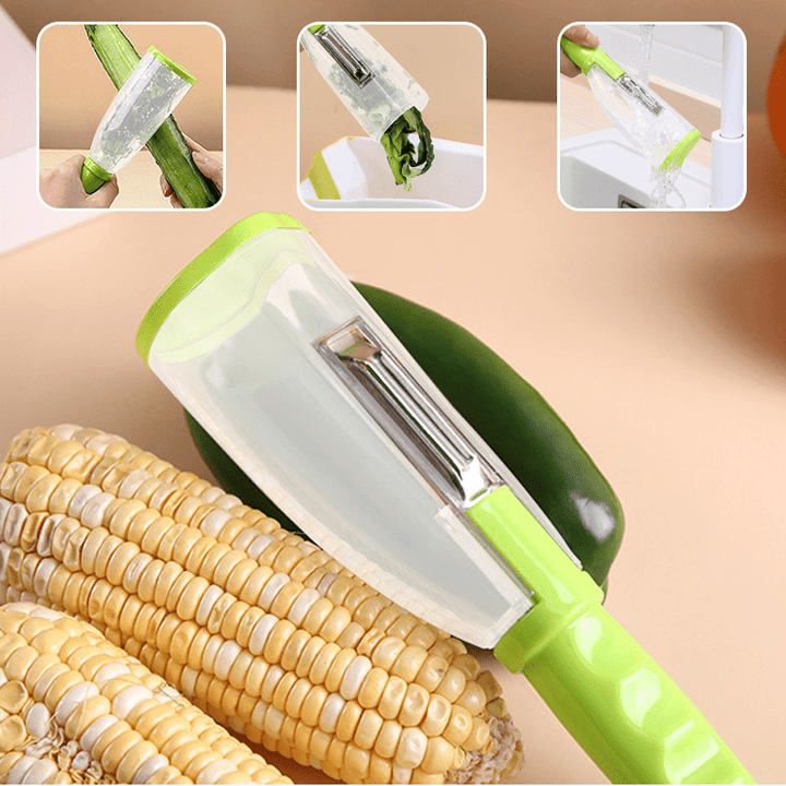 Skanto | Multifunctional Peeler with Storage Box