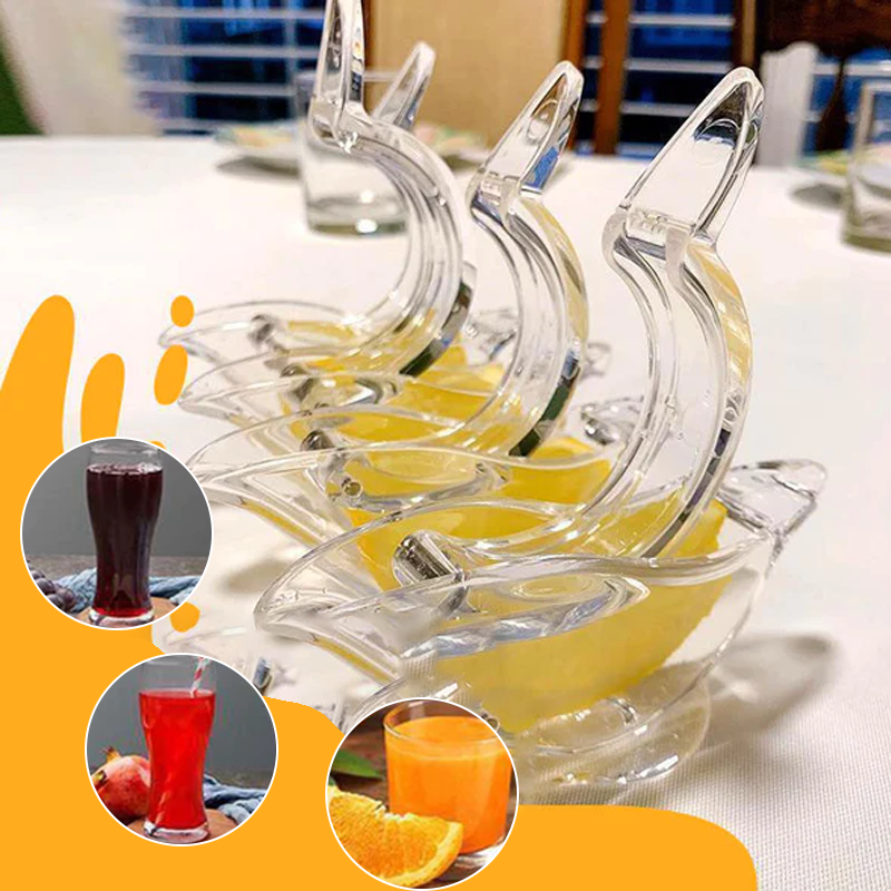 Transparent Manual Juicer | Skanto