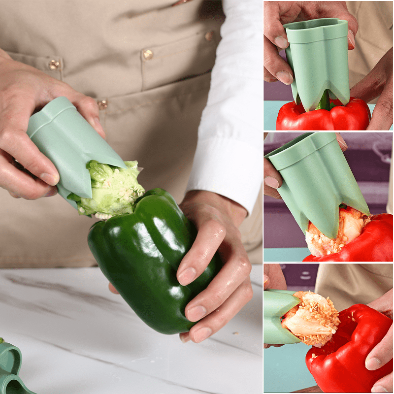 Skanto | 2-i-1 Frukt Paprika Kjerneuttrekker
