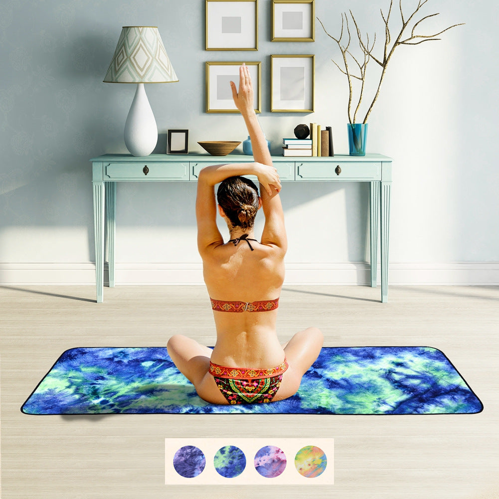 Dame sklisiktsik og pustende yogamatte Skanto