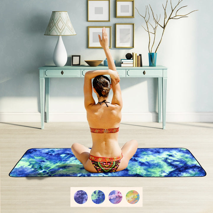 Dame sklisiktsik og pustende yogamatte Skanto