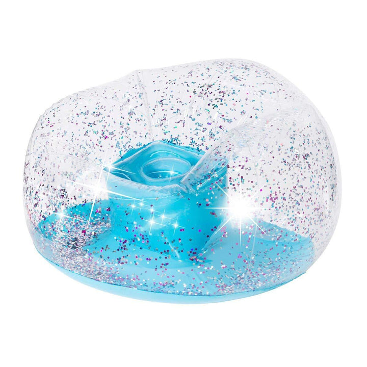 Unisex oppustbar lounge-badekar med glitrende design Skanto
