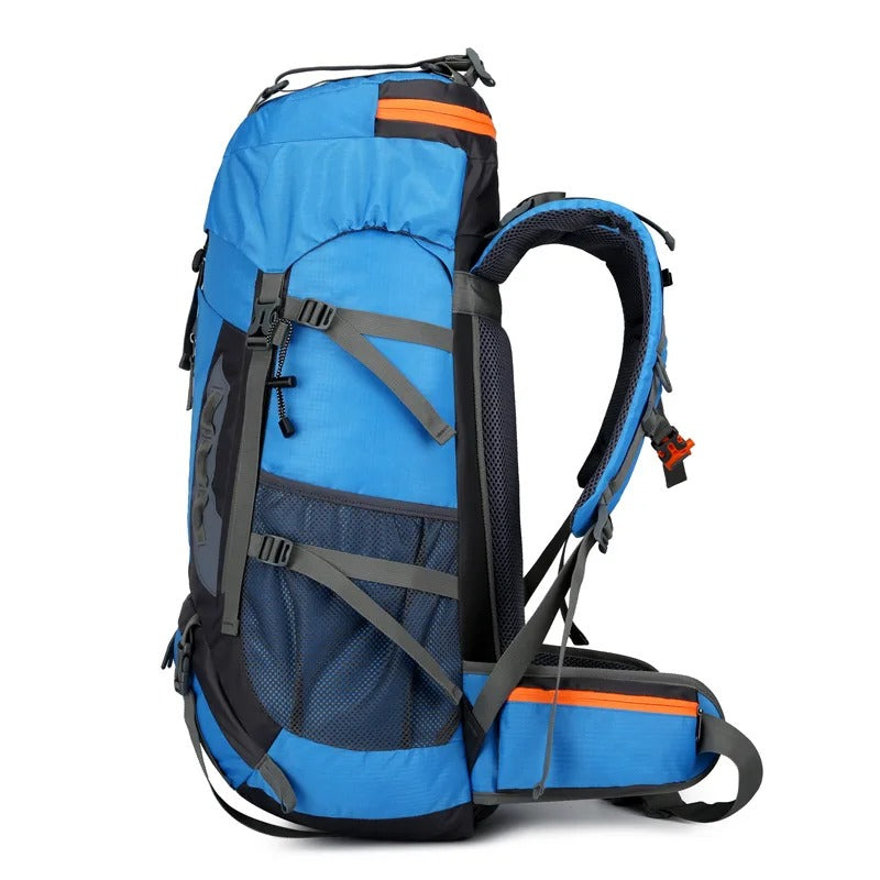 TrailBlazer Ryggsekk – Robust 65L Vanntett Ryggsekk Skanto