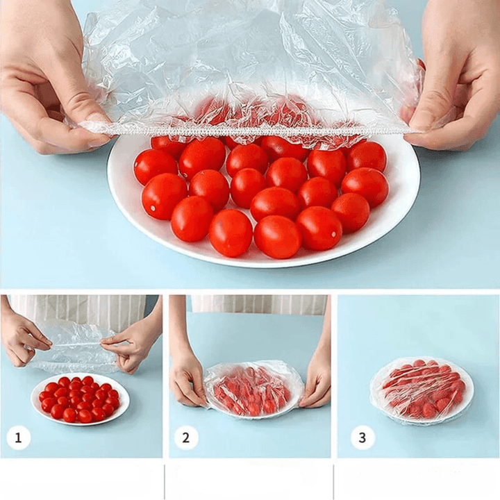 Skanto | Engangs elastiske deksler. 100 stk. for boller og kopper