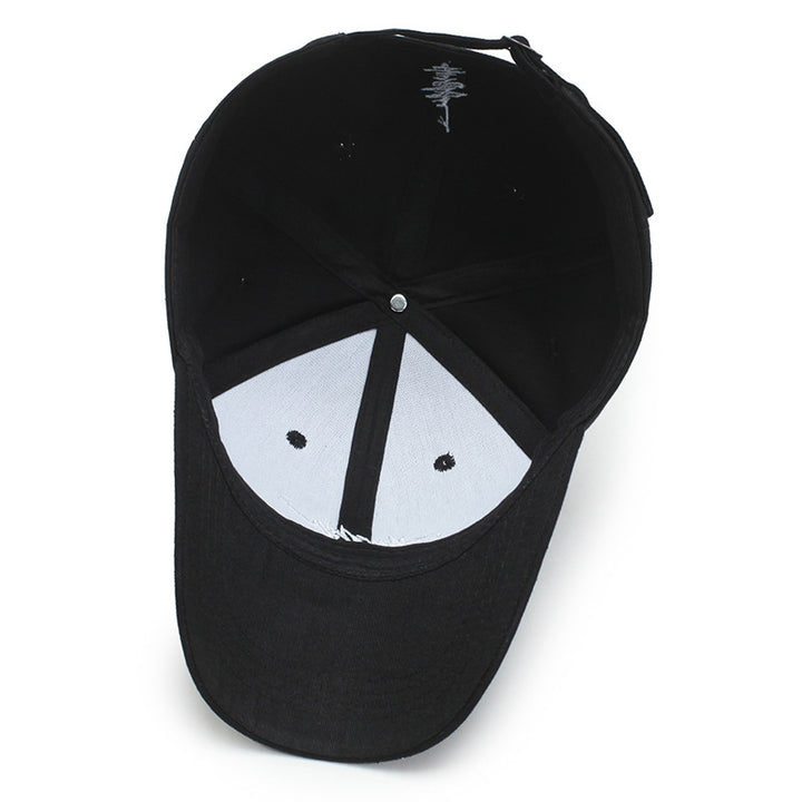 Herre Casual Brodert Snapback Caps Skanto