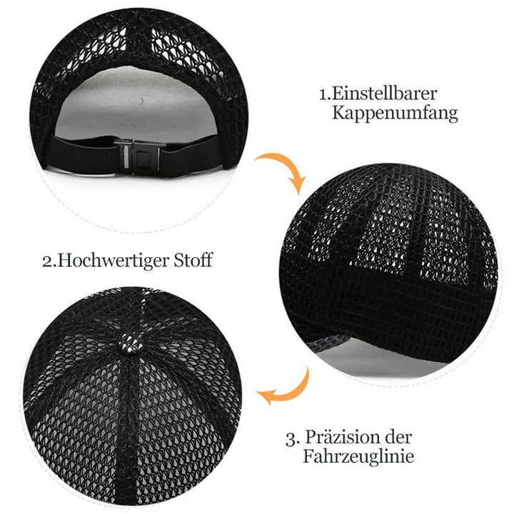 Skanto | Kassets baseballcap for sommer utendørs