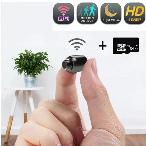 Skanto | Mini 5G Trådløs Wifi Kamera 1080P HD