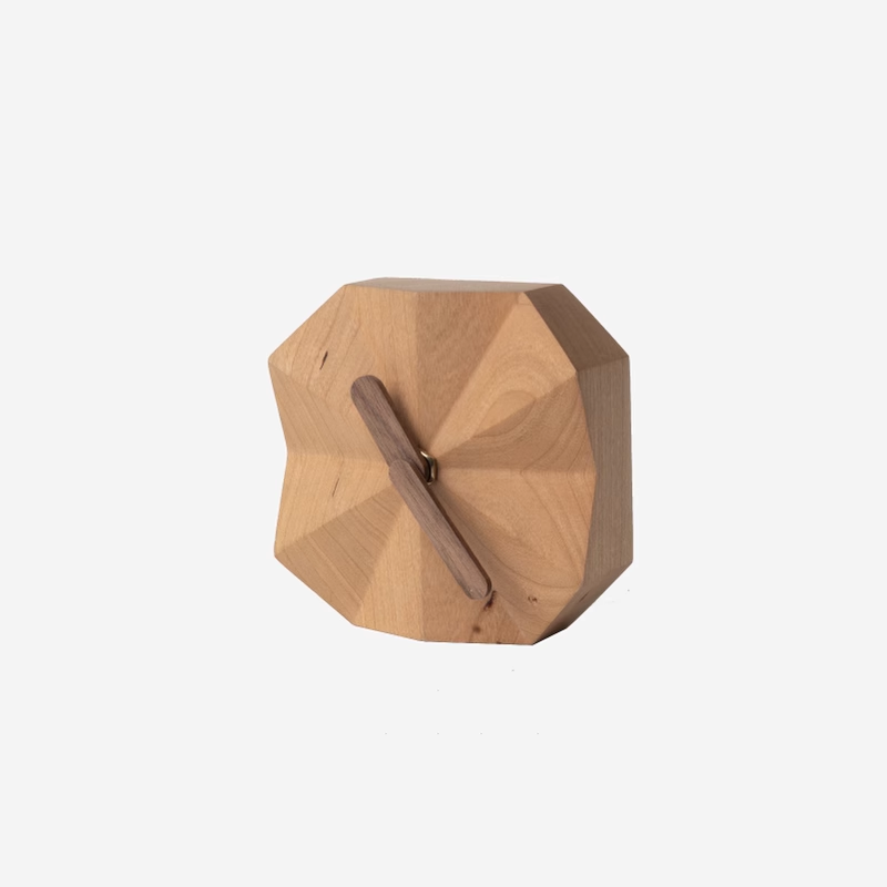 Skanto | Solid Wood Creative Angular Clock
