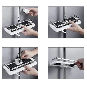Skanto | SkyShelf — Endelig plass og orden som lar badet ditt puste avslappet!