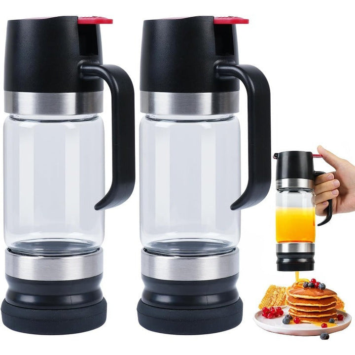 No-Drip Glass Honey Dispenser Skanto