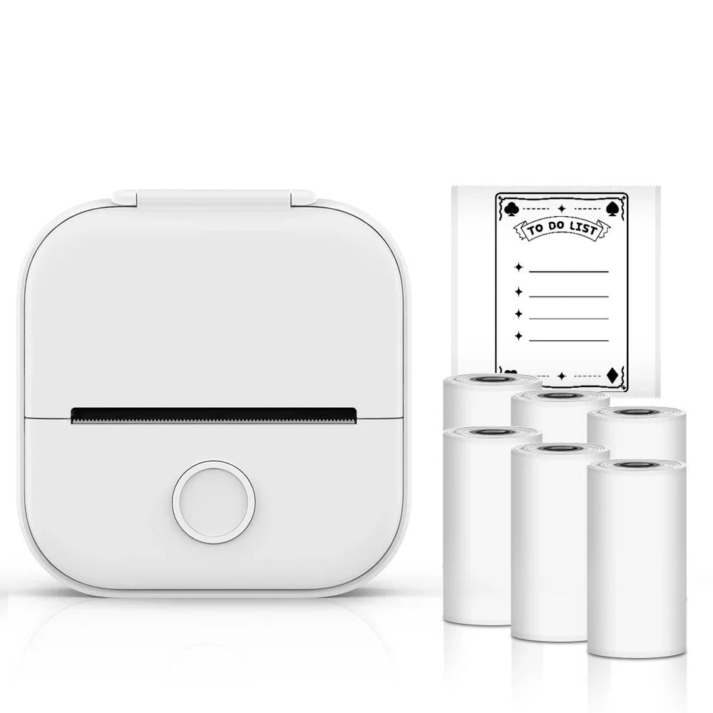 PocketPrint Mini – Bærbar termisk fotoprinter uten Skantoekk | Skanto