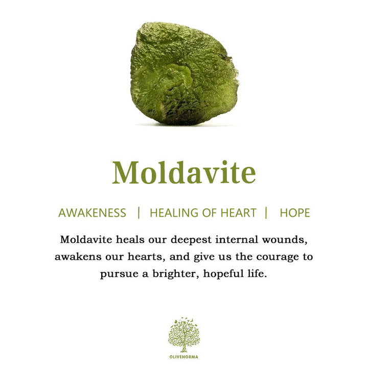 Skanto | Rensende Grønn Moldavite Smykke - Alina