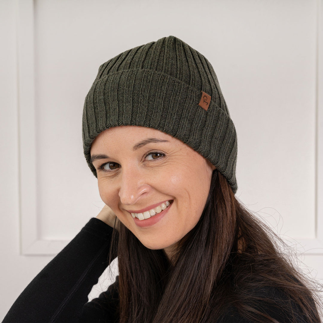 CozyMerino Beanie - Luksus Merinoullhatt for Damer Skanto