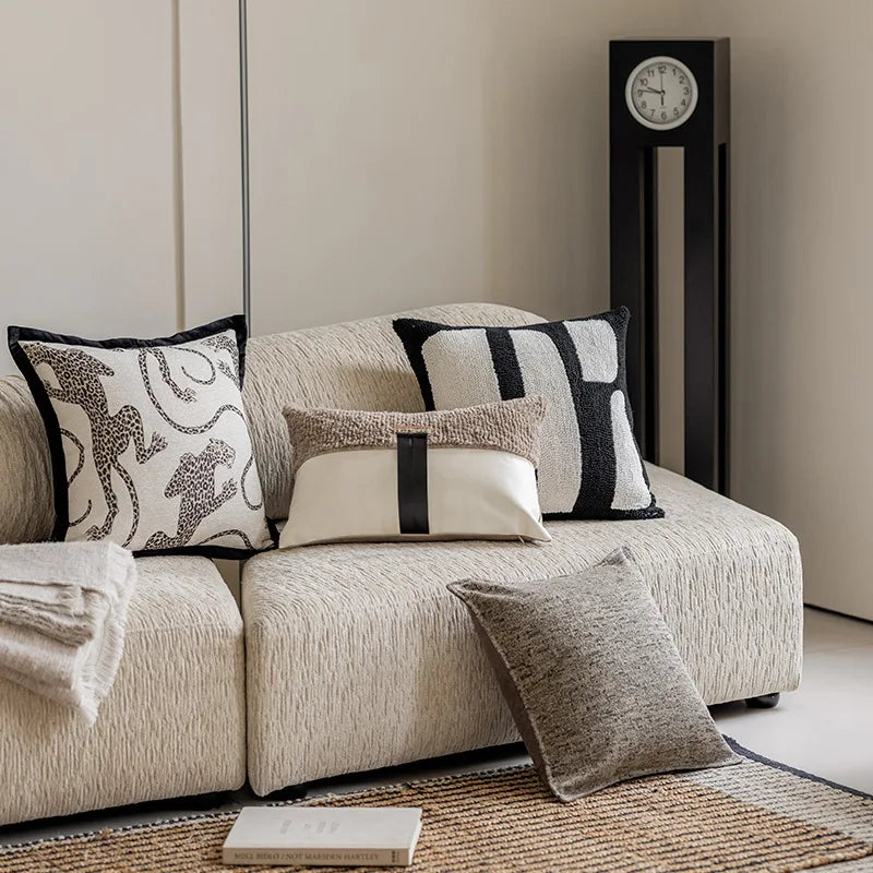 Skanto | Sofistikert Jacquard Broderte Dekorative Putetrekk