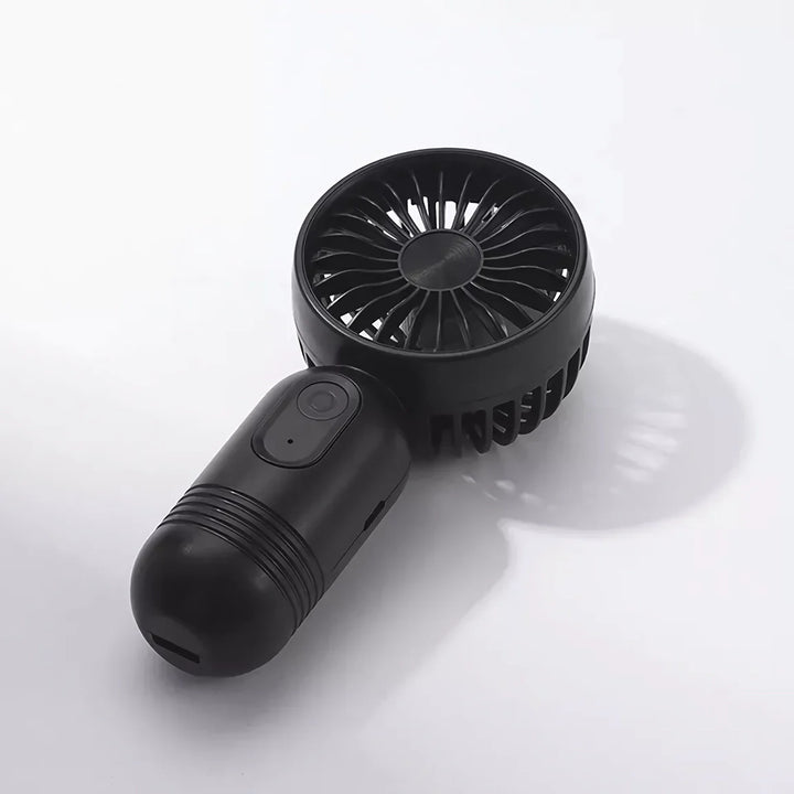 USB Oppladbar Mini Bærbar Vifte Med 3 Hastigheter | Skanto