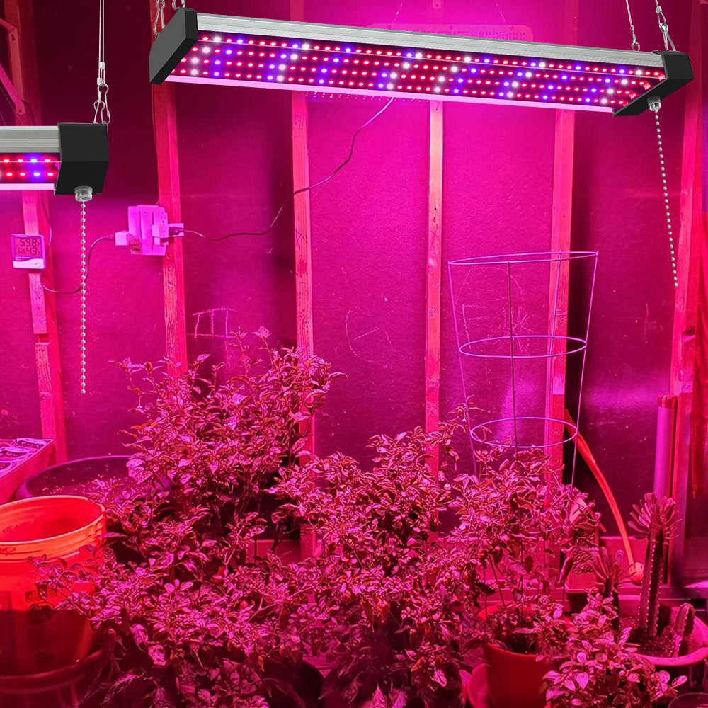 Skanto | LED plante lampe med fullspektrum belysning og trekkbryter for optimal plantevekst