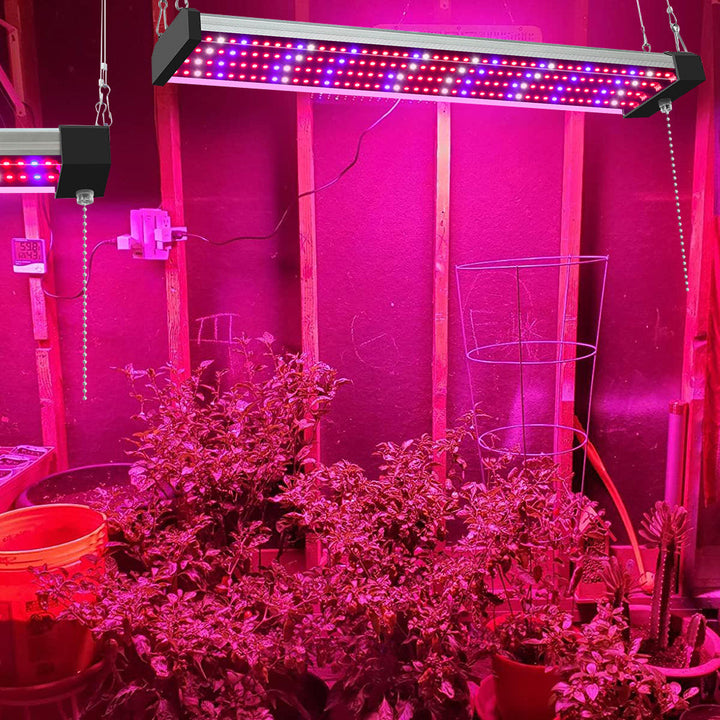 Skanto | LED plante lampe med fullspektrum belysning og trekkbryter for optimal plantevekst