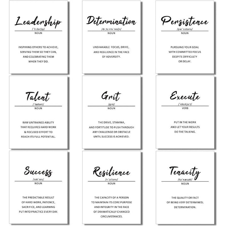 9 deler inspirerende fraser veggkunst | Skanto