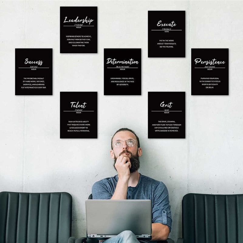 9 deler inspirerende fraser veggkunst | Skanto