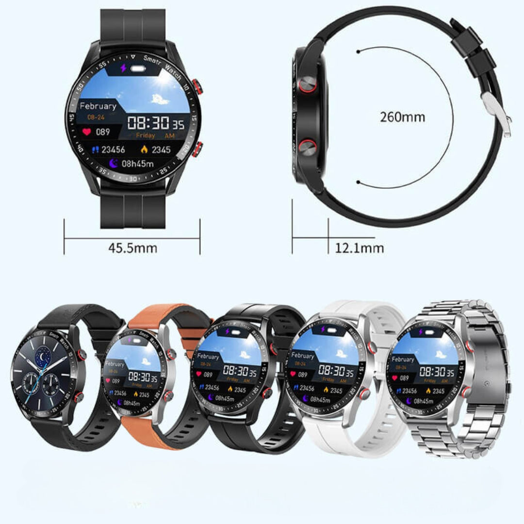 SwissActive Smartwatch – Avansert Multifunksjonell Klokke Skanto