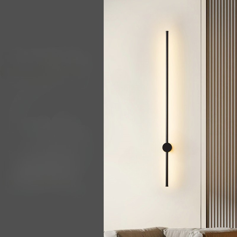 Skanto | Minimalistisk Vegglampe med Stikkontakt og LED Lys