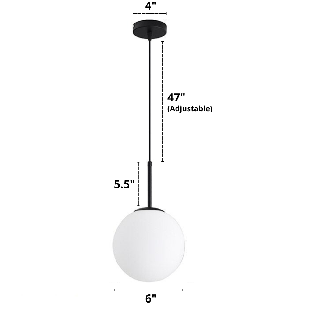 Nordic Glass Pendant Lamps | Skanto