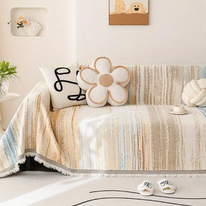 Skanto | Serene Stripes Sofatrekk