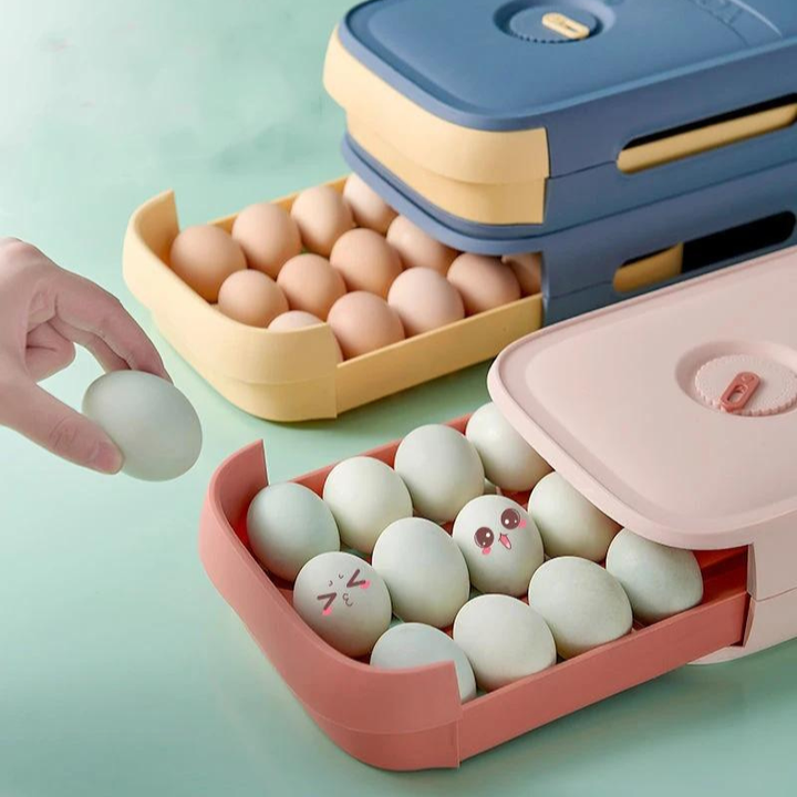 Skanto | FridgeNest Egg Drawer – Organisering & Friskhet for 20 Egg
