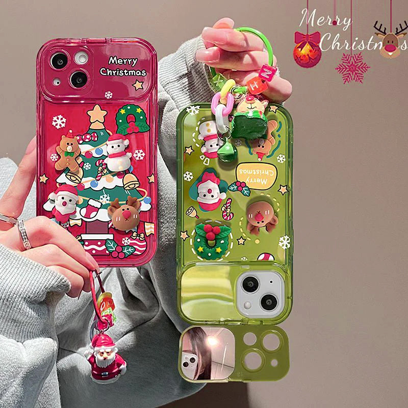 Skanto | Juletrærhengende iPhone-deksel med speil